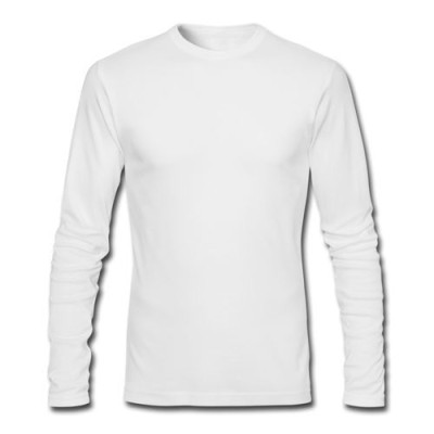 Danami Long Sleeve White T-Shirt